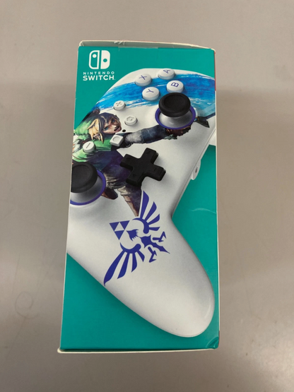 PowerA Enhanced Wired Controller Nintendo Switch Zelda Skyward Sword Open Box