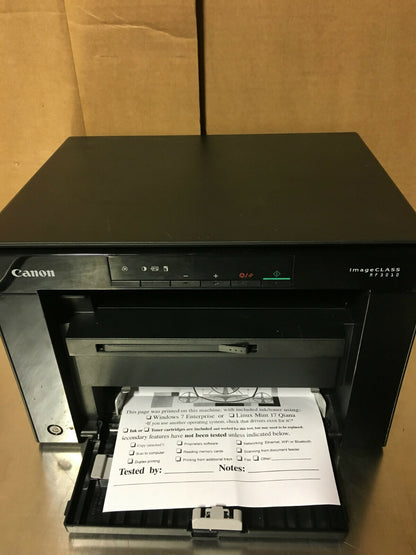 CANON ImageCLASS MF3010 All-in-One printer Scanner complete