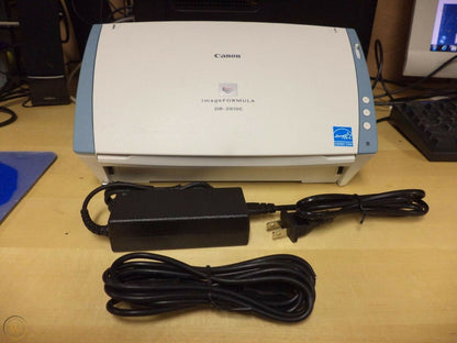 CANON Image-Formula DR-2010c Color Duplex USB Scanner DC Adapter Complete
