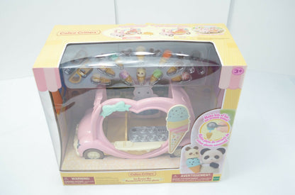 Calico Critters Ice Cream Van Play Set NEW Playset 30 Play Pieces Included NEW