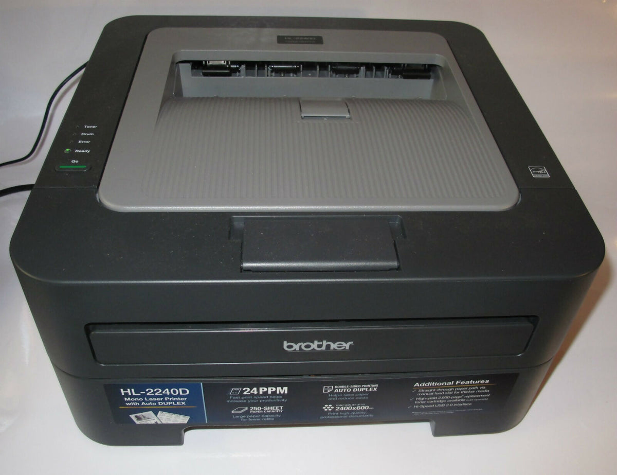 Brother HL-2240D 2240 Duplex Laser 24ppm Printer 3970 pages