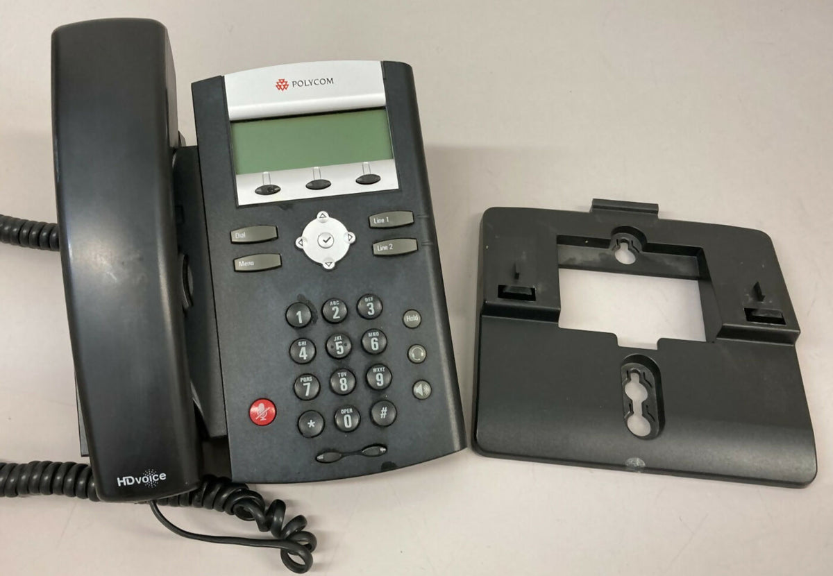 Lot Of 8 Polycom Digital Telephone SoundPoint IP335 - No Power Supply - S7354