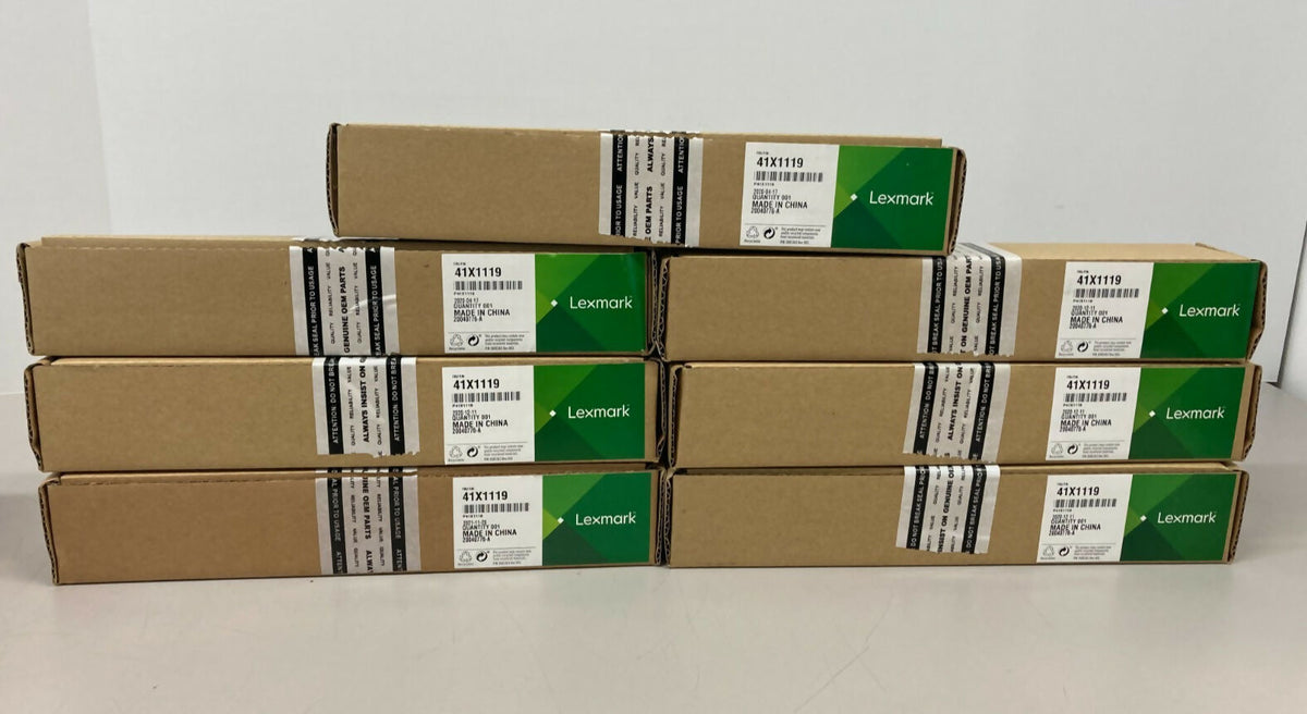 Lexmark 41x1119 Genuine OEM Orginal - Separator Pads - Stamped 2020 - 7 Boxes