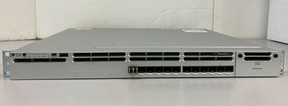 Cisco WS-C3850-12S-E 12-Port Gigabit PoE Network Switch w 350W PSU