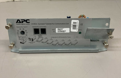 APC SYXRCC SYMMETRA EXTENDED RUN COMMUNICATIONS CARD SYXRCCQ - Guaranteed