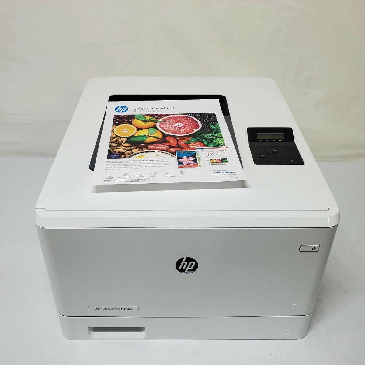 HP Color LaserJet M454DN Color Duplex Laser Printer W1Y44A complete 44k Pages