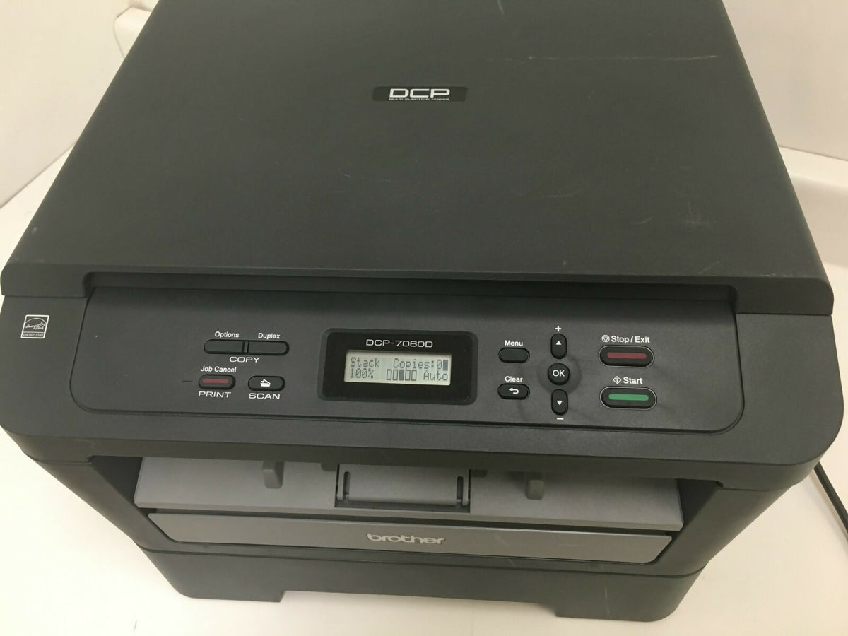 BROTHER DCP-7060D Laser Copier Printer 7060 Duplex Network - LOW PAGES
