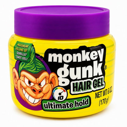 Monkey Gunk Hair Gel Ultimate Hold 170g BNIB PACK 4