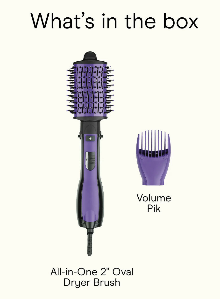 Infiniti Pro by Conair The Knot Dr All-in-One Large Oval Hair Dryer Brush NEW