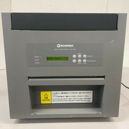 Shinko Electric CHC-S1245-5 Digital Photo Printer used working