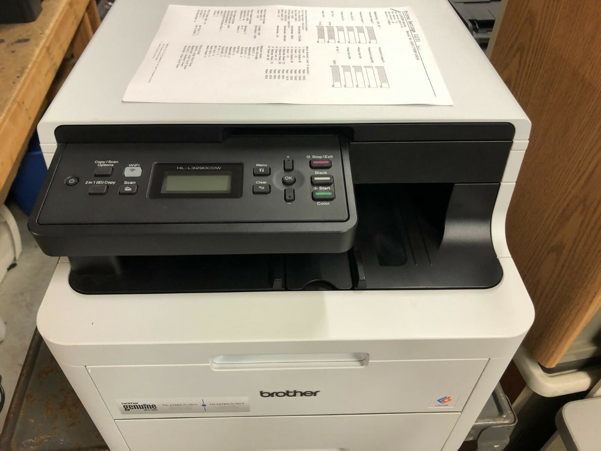 Brother HL-L3290CDW All-In-One Color Laser LED Duplex Printer Copier 3817 pages