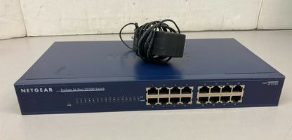 NetGear ProSafe JFS516 16-Ports 10 100 Rack-Mountable Switch - UNTESTED