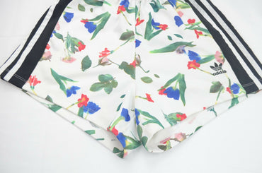 ADIDAS RIO Floral Multicolor Shorts Womens Size XS Summer Slightly Used
