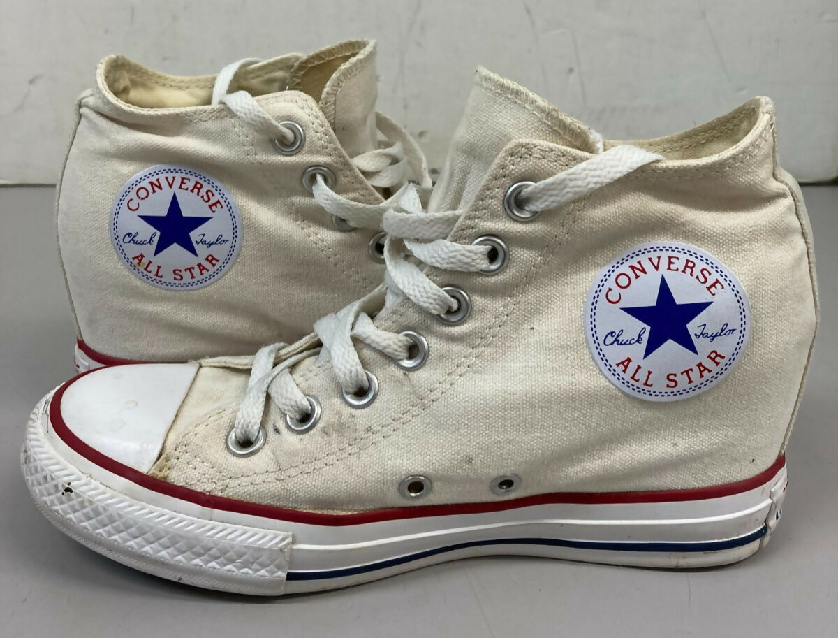 Converse Chuck Taylor All Star High-Top Wedge Sneakers Women s Size 7