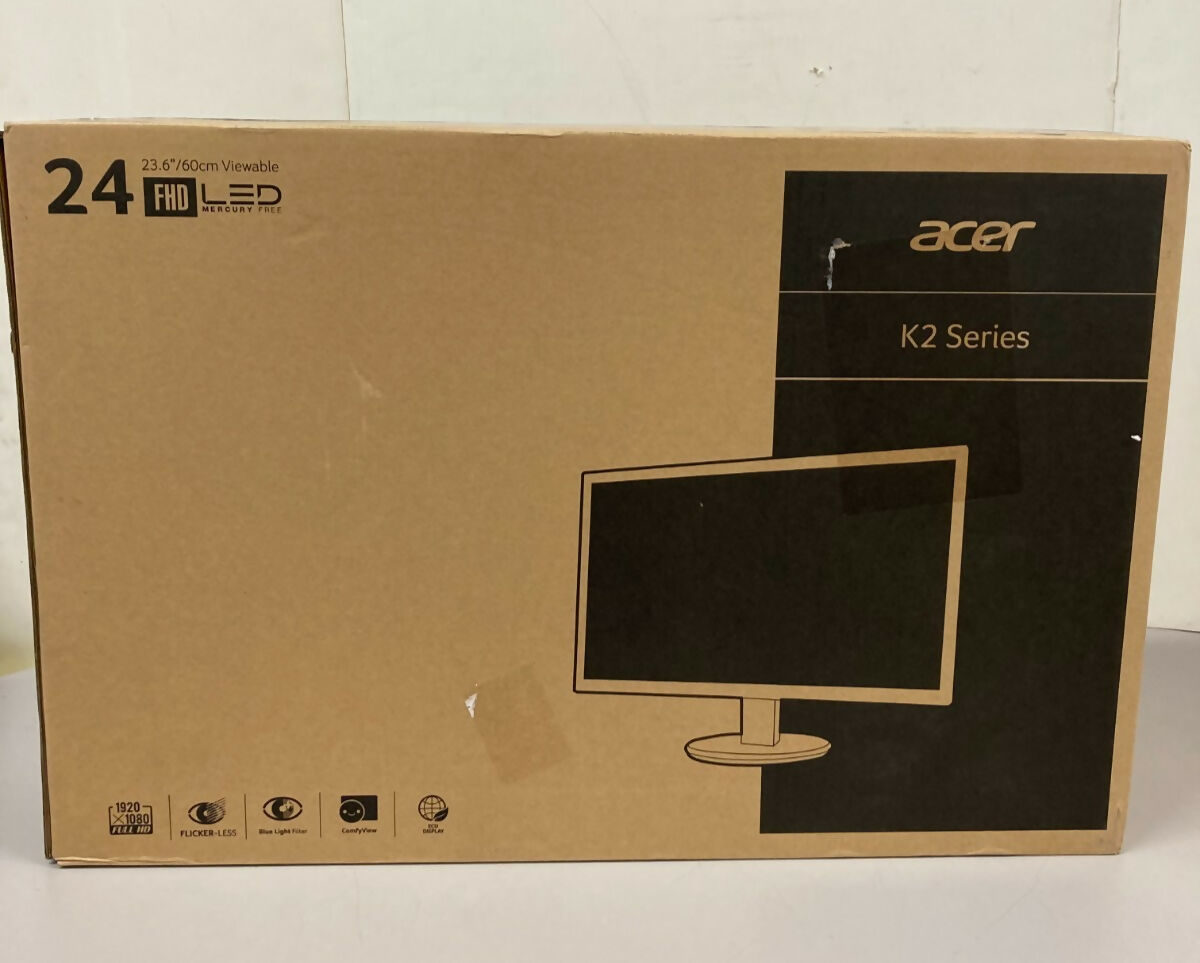 Acer 23 6 K2 Series Monitor Full HD 1920x1080 K242HQL HDMI Display