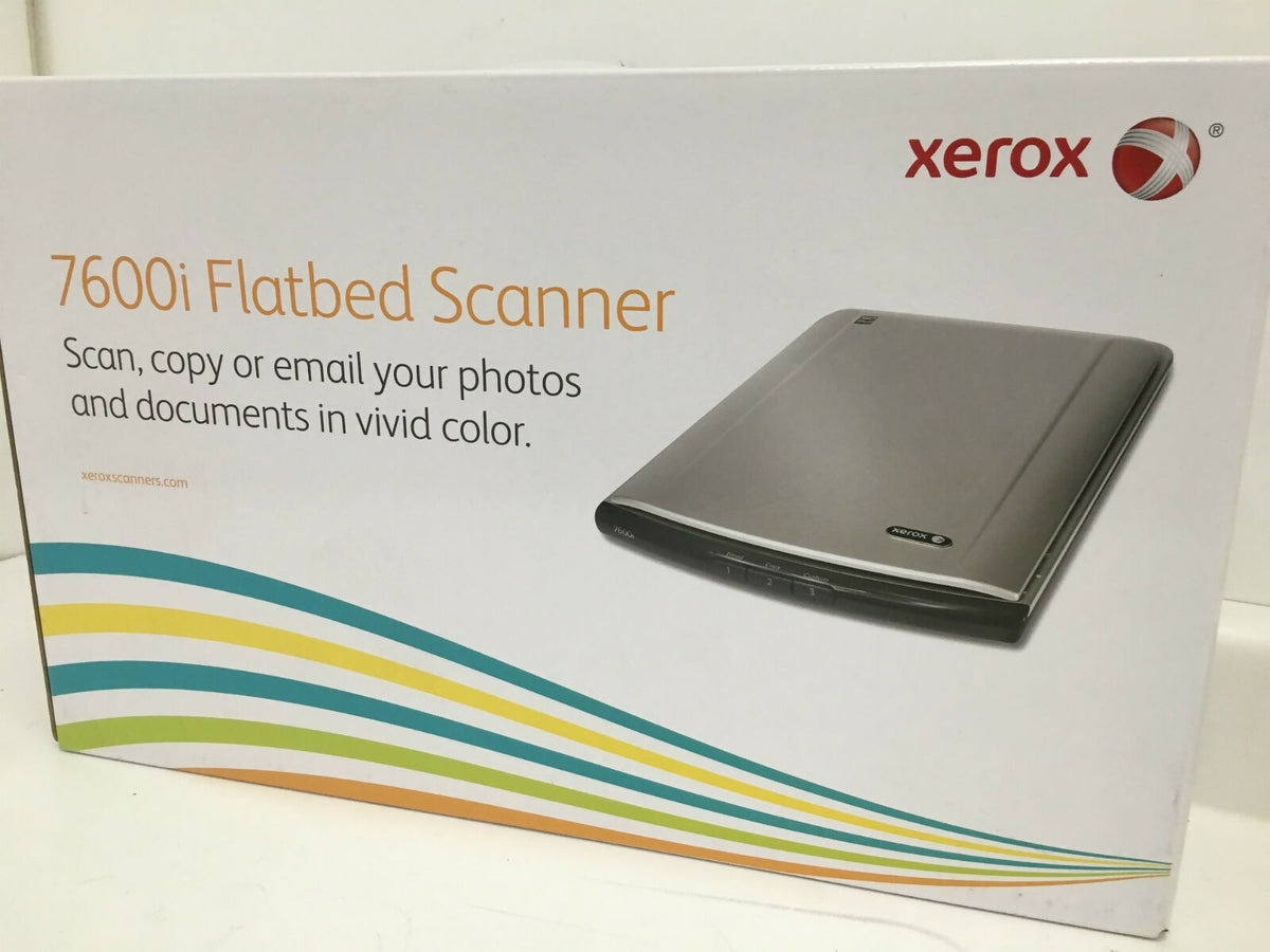 Xerox 7600i NEW in Box Flatbed Scanner 97-0053-10U 497N01425