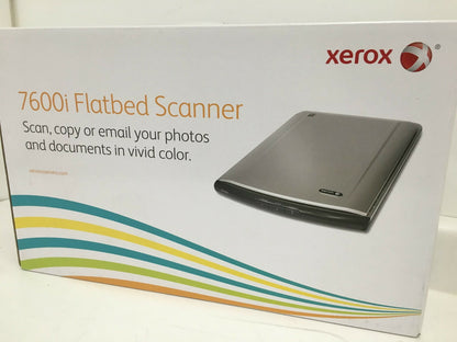 Xerox 7600i NEW in Box Flatbed Scanner 97-0053-10U 497N01425