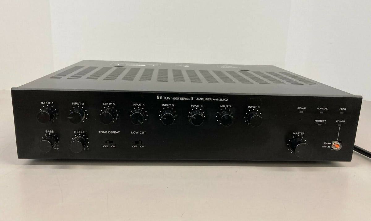 USED TESTED TOA SERIES 2 AMPLIFIER Model A-912MK2