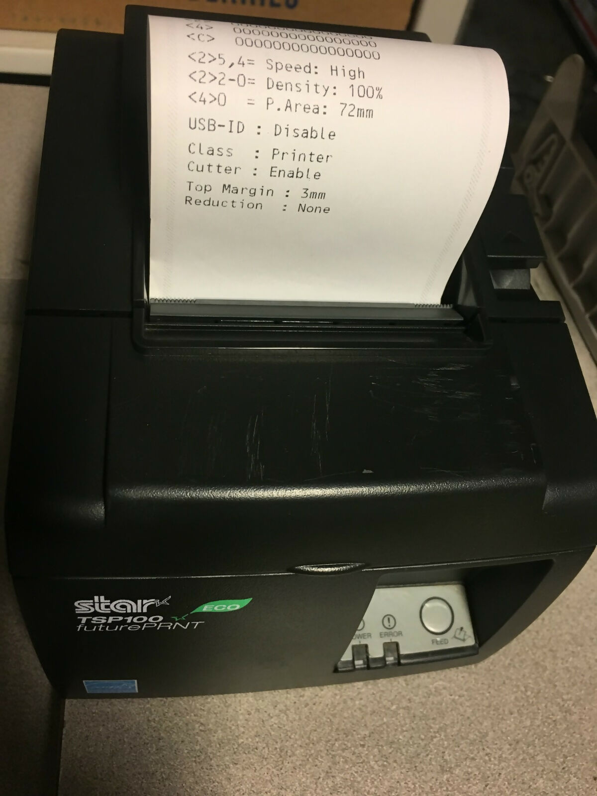 STAR TSP100 FuturePRNT Bk POS Ethernet Thermal Receipt Printer 143 TSP-143iiiLAN
