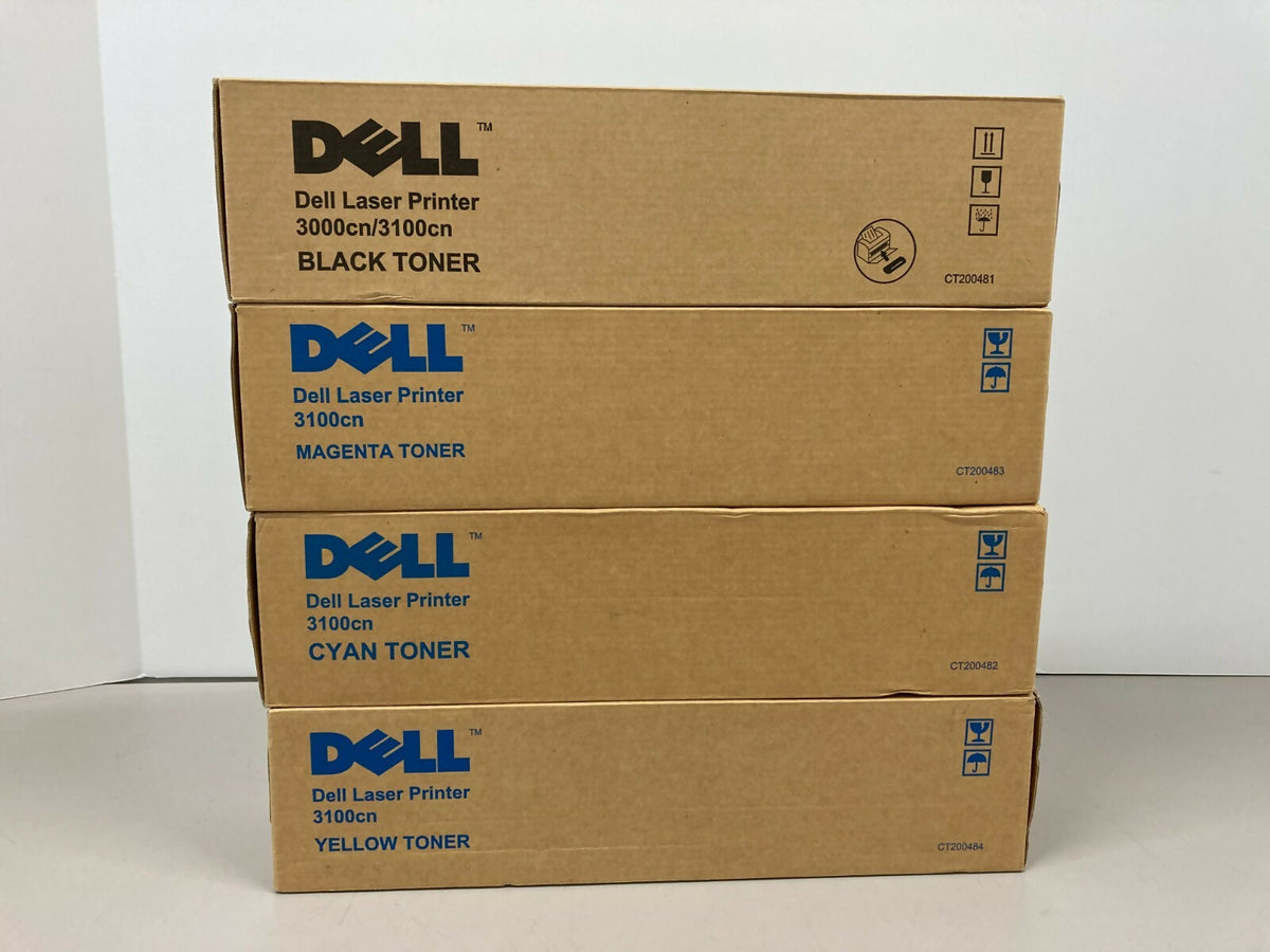 Genuine OEM Lot Of 4 BCMY Dell 3000cn 3100cn P6731 M6935 K4973
