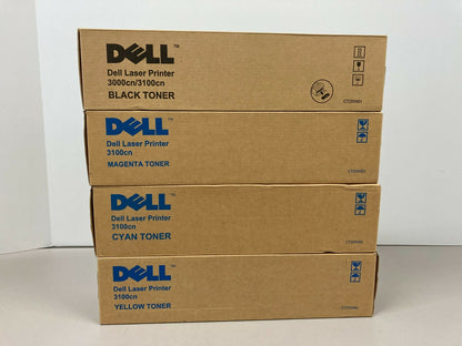 Genuine OEM Lot Of 4 BCMY Dell 3000cn 3100cn P6731 M6935 K4973
