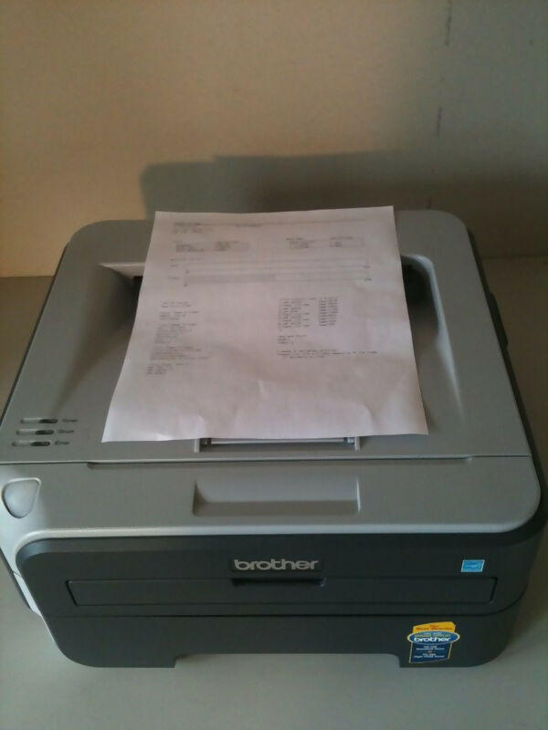 Brother HL-2140 Laser Printer 7239 pages - complete