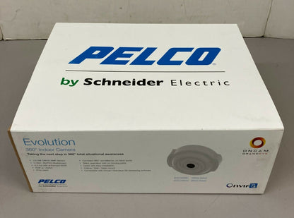 Pelco EVO-05NJD 5MP Evolution 360 Indoor Camera POE 12VDC Black OnCam GrandEye