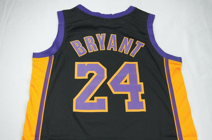 Kobe Byant 24 LA Lakers Purple Jersey Icon Edition Size Large L