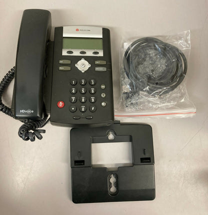 Lot Of 2 Polycom Digital Telephone SoundPoint IP335 with power supply S7354