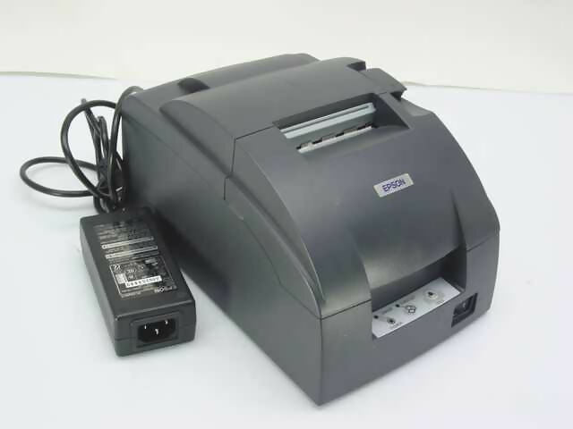 EPSON Black Receipt POS Printer M188B 25-pin serial parallel complete
