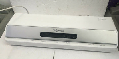 Fellowes Amaris 125 Thermal Cold Laminator 12 5 Width White Gray 8058101