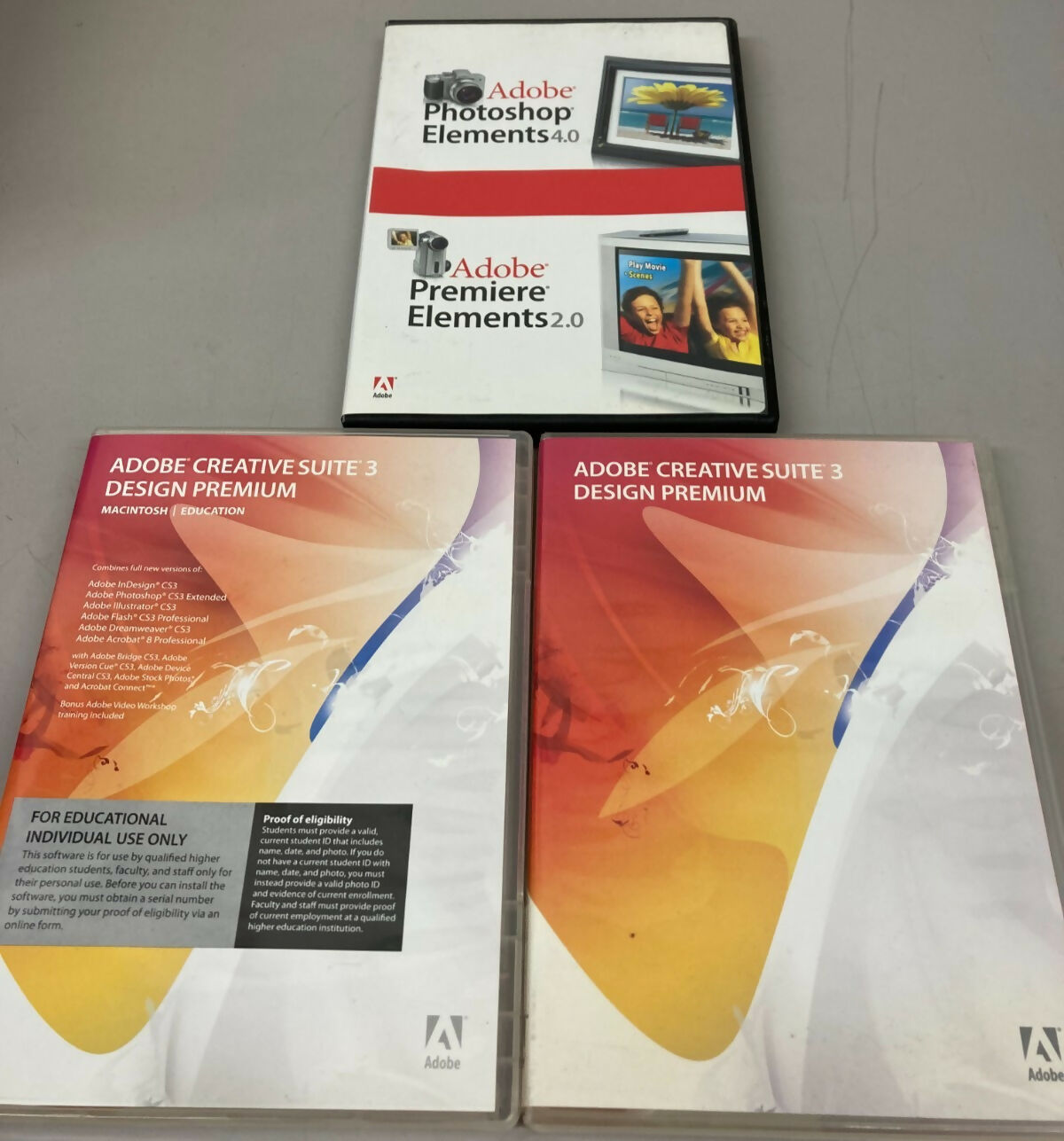 Adobe Creative Suite 3 Design Premium for Mac Adobe Photoshop 4 0 w key