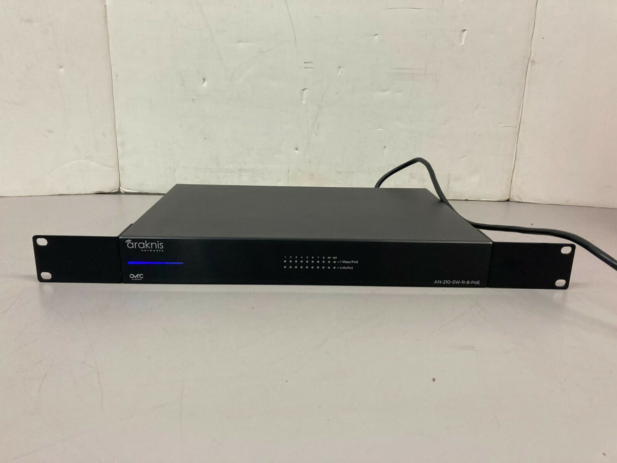 Araknis Networks 8 Port PoE Gigabit Siwtch AN-210-SW-R-8-PoE