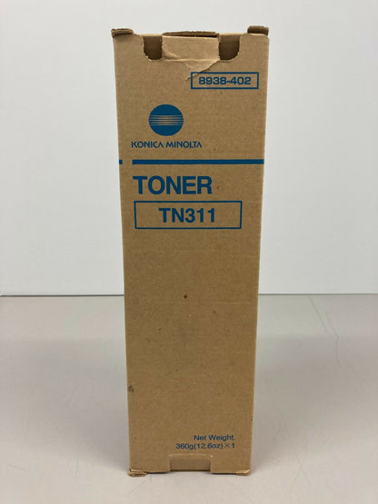 Genuine Konica Minolta 893-8402 TN311 Black Toner Cartridge Bizhub 350 362 3501