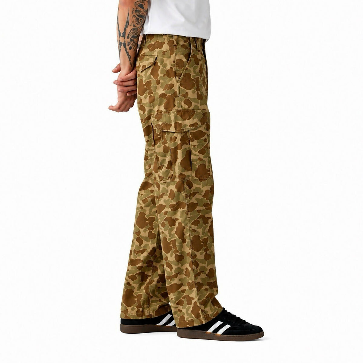 Levis XX Cargo Baggy Pants Mens 32x30 Duck Camo Ripstop Tapered Leg New NWT