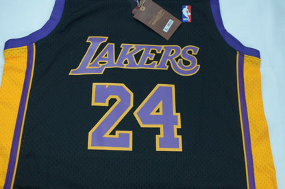 Kobe Byant 24 LA Lakers Purple Jersey Icon Edition Size Large L