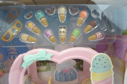 Calico Critters Ice Cream Van Play Set NEW Playset 30 Play Pieces Included NEW