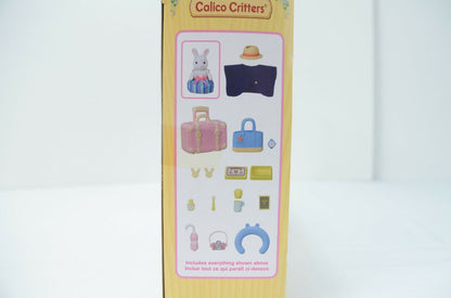Calico Critters Weekend Travel Set Snow Rabbit Mom Brand New