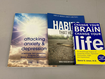 Attacking Anxiety Depression Habits that Heal Change your Brain Change you
